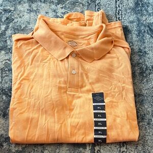 St. John's Bay Vibrant Orange Polo Shirt